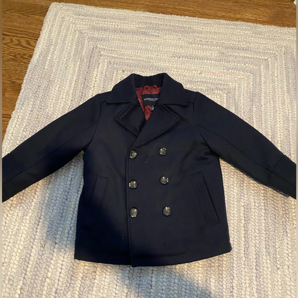 London Fog Boys 5/6 Pea Coat